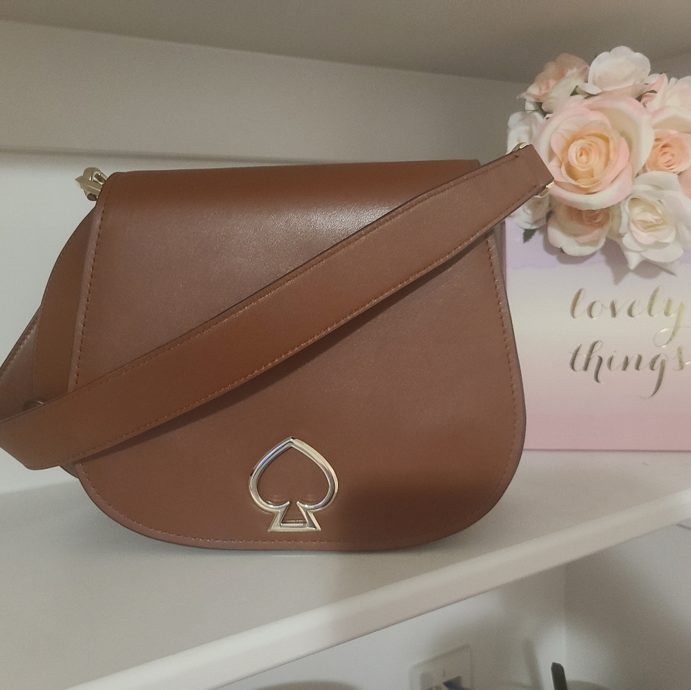 NWOT Kate Spade large Suzy saddlebag
